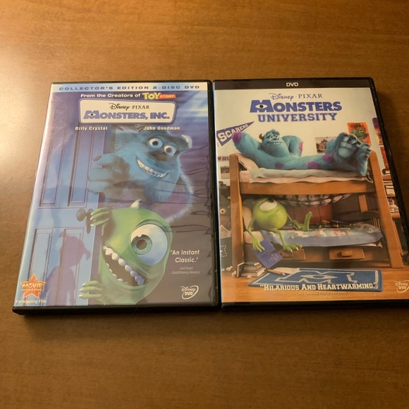 Other - DVD Bundle- Monsters Inc, Monsters University